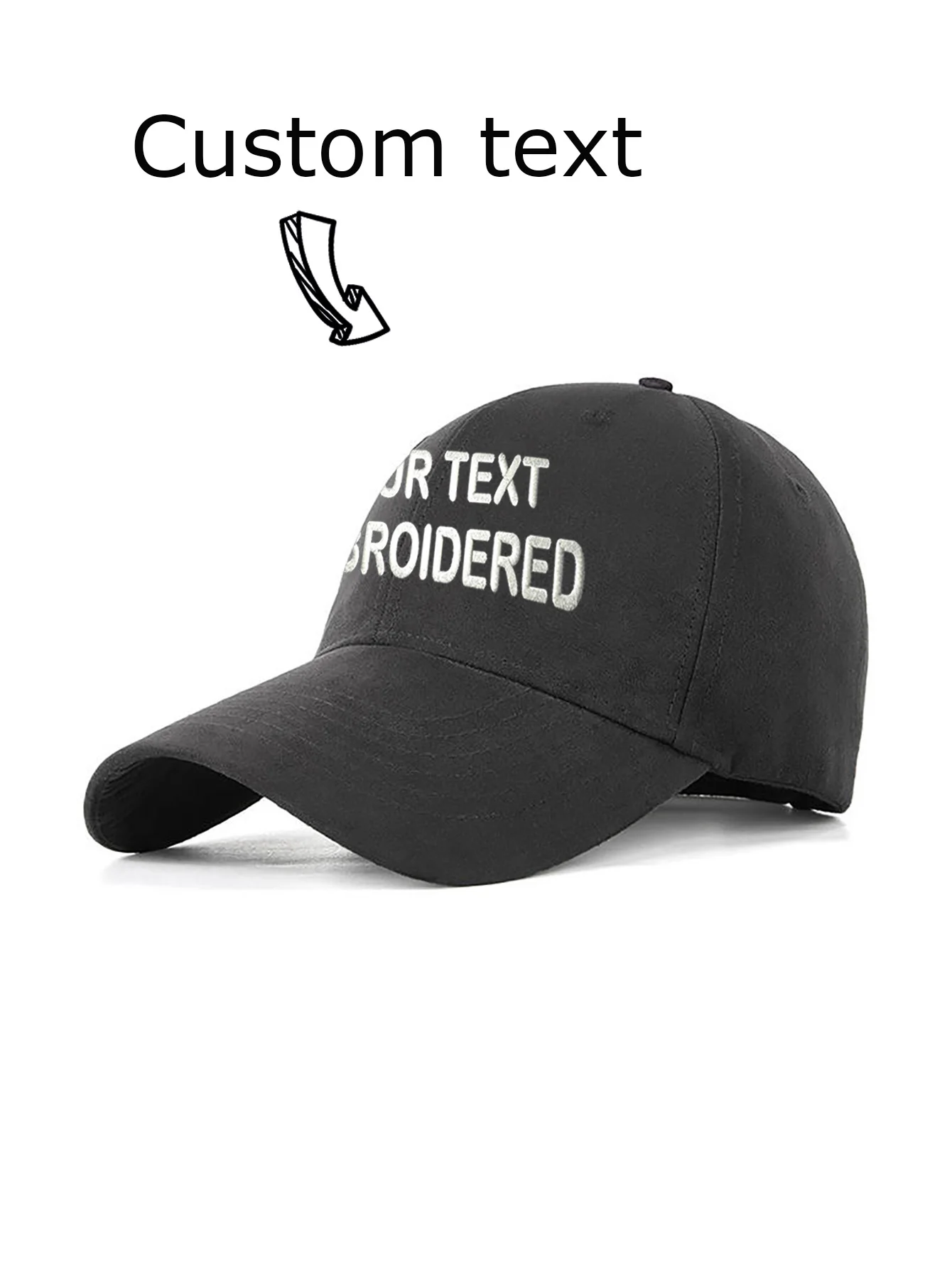 

Вышитая шляпа, персонализированная шляпа, вышитый логотип, бейсбольная кепка, индивидуальная шляпа, праздничная шляпа, мужские и женские бейсболки