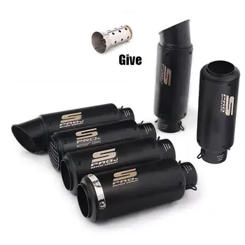 51/60mm 通用摩托車直通排氣管,適用於雅馬哈、本田賽車摩托車 GP 項目 10 最佳銷售 逃脫 mivv - №4