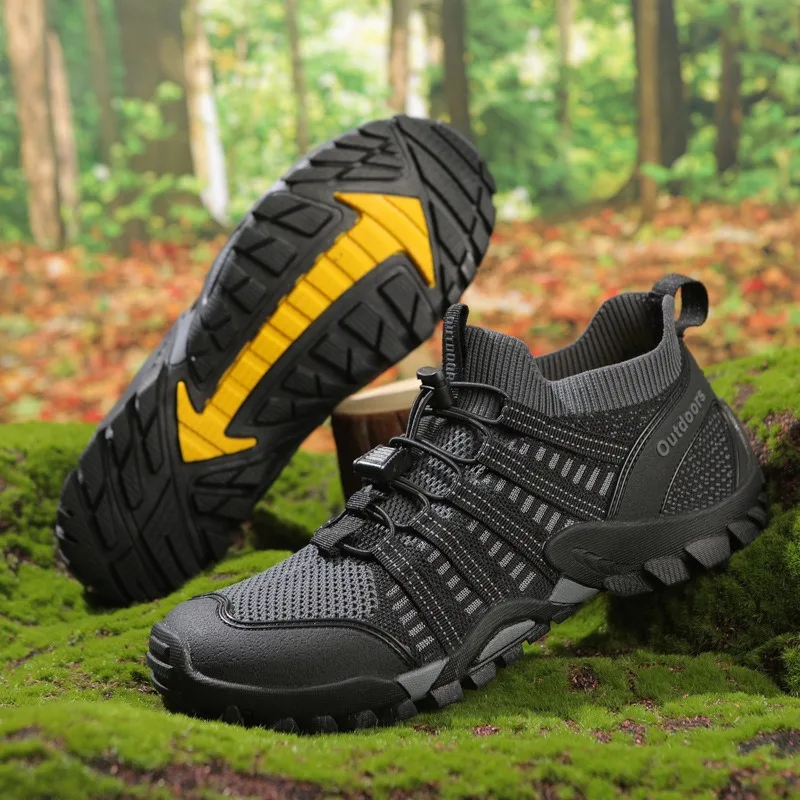 Outdoor Mountain Climbingtrace the Stream Shoes Hiking Hiking Shoes Beach Shoes Men's Sports Chinese Sports Casual Shoes