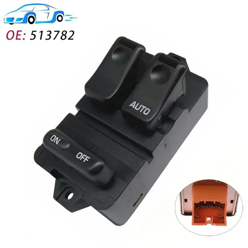 BIEPU Fit For MAZDA 323F Bongo 1994 1995 1998 Left Driver Window Switch Lifter Control Button Car Accessories 513782 6Pins