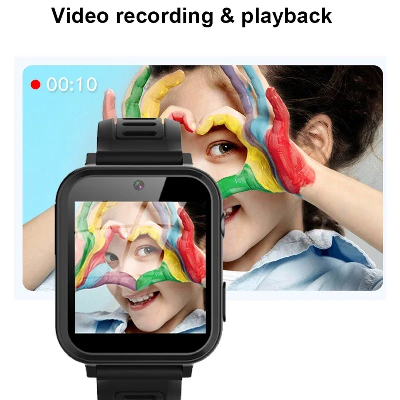 New Kids Smartwatch Features Wireless Calling, Wireless Music Playback, Call Reminders, Remote Photo Capture, Music Control, Weather Updates, A Calculator, and A Flashlight Function, Making It A Perfect Birthday 3