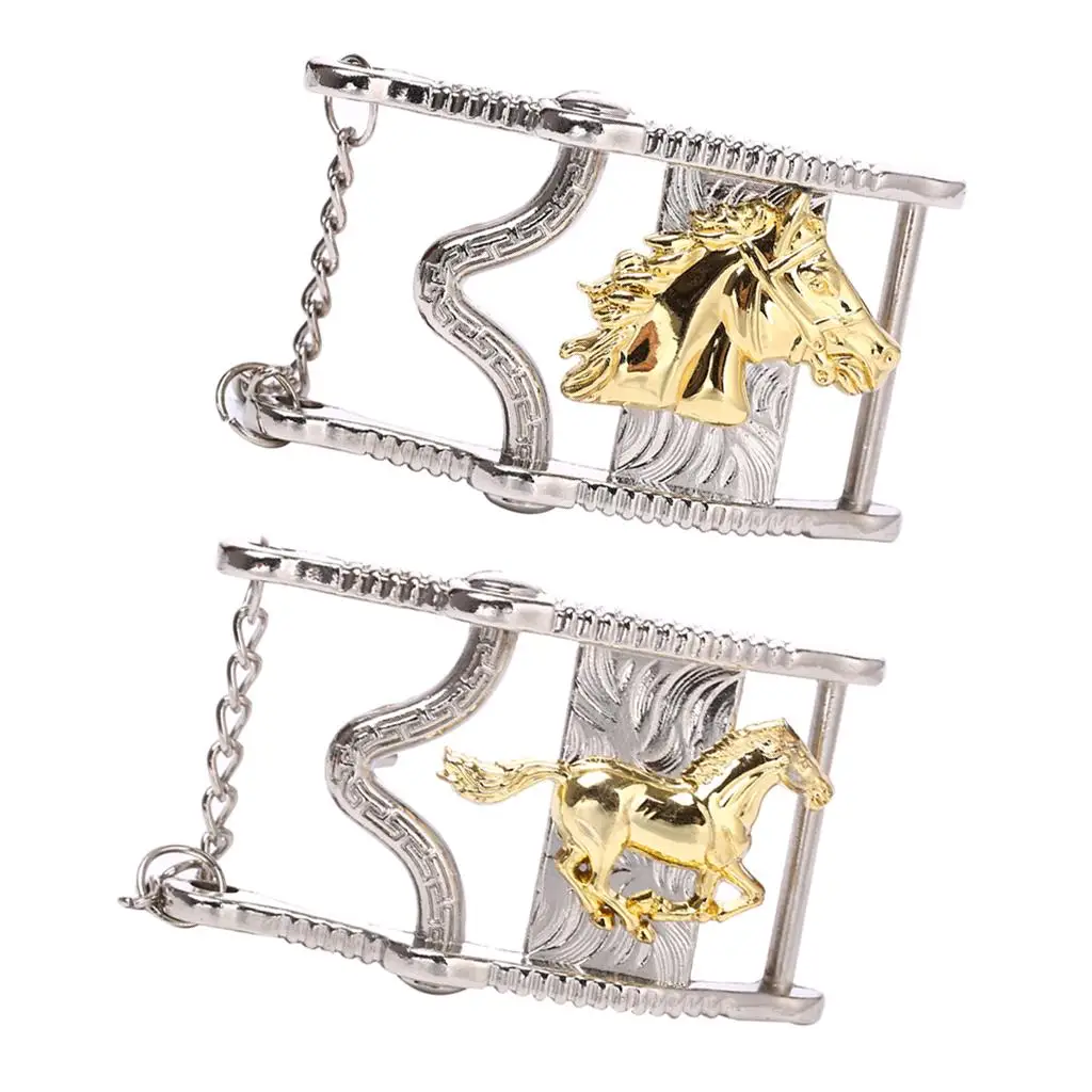 Horse Head Style Belt Buckle Western Buckle Cowboy Men's Costume Ornament