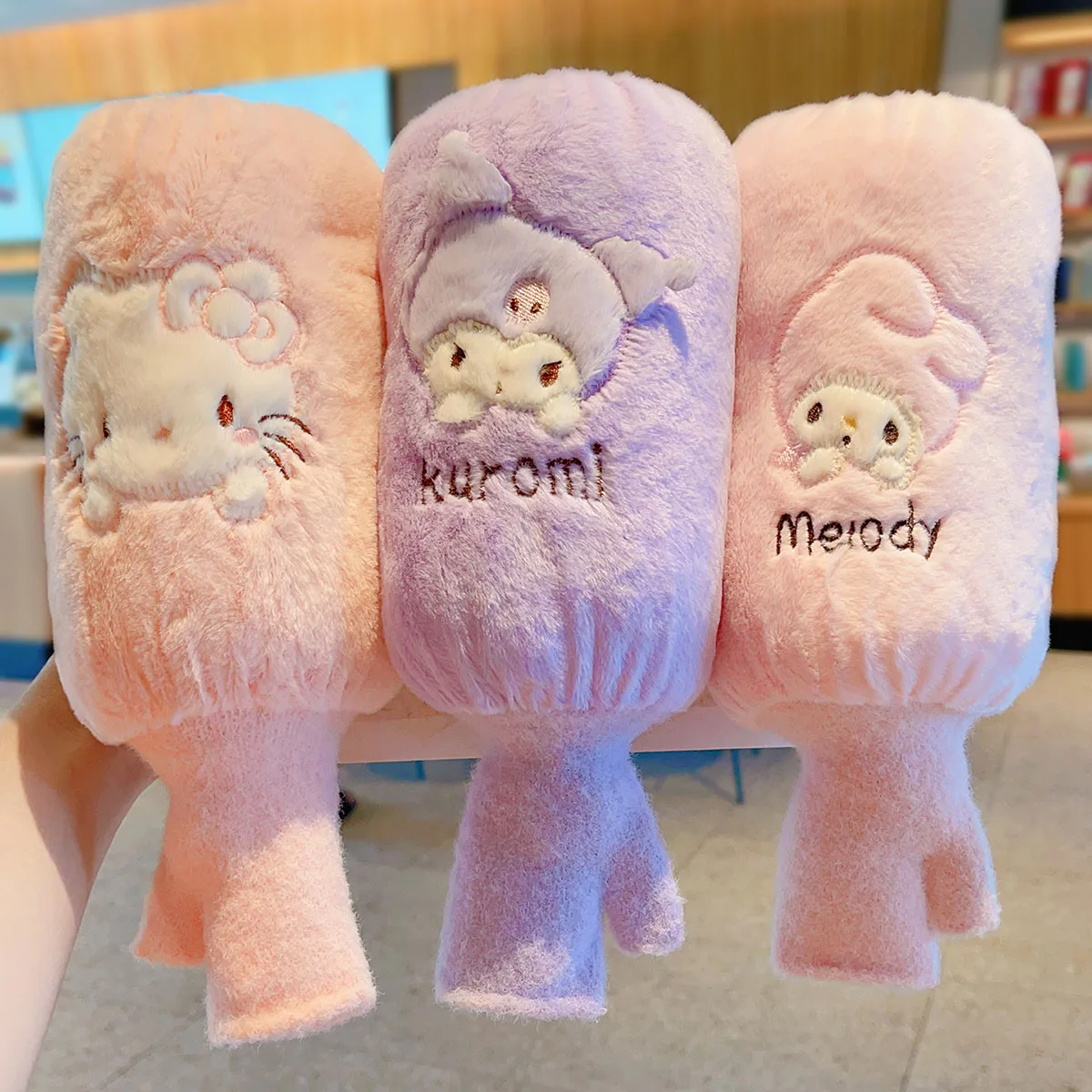 

Sanrio Hello Kitty Winter Warm Versatile Anti Fouling Resistant Student Sleeve Cover Writing Protection Sleeves