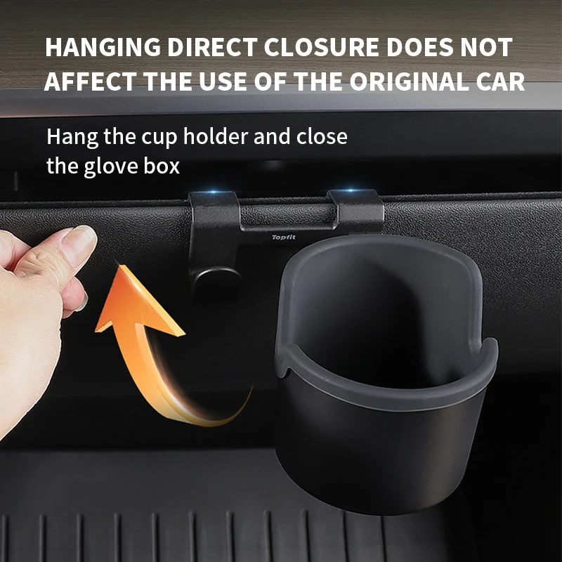 

For Tesla Model Y 2022 2023 Glove Box Cup Holder Glove Box Hook Cell Phone Holder Car Instrument Panel Water Cup Holder Hook