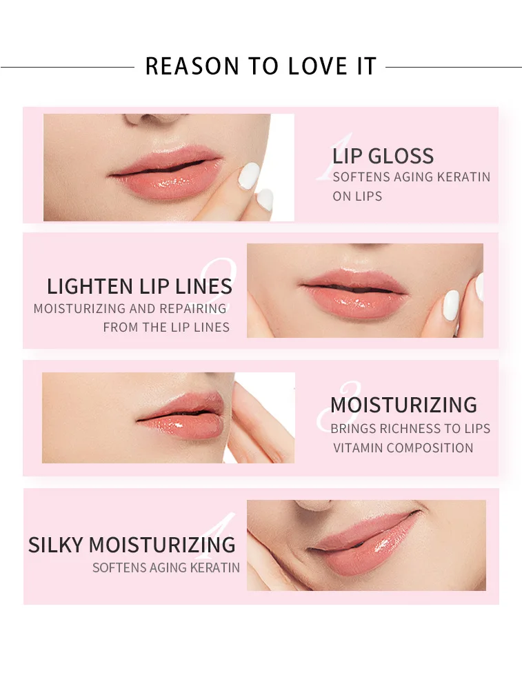 10pcs Collagen Lip Mask Moisturizing Anti Wrinkle Nourishing Beauty lips Care Labial Moisturizer Lip Patches Gel Pads Skin Care