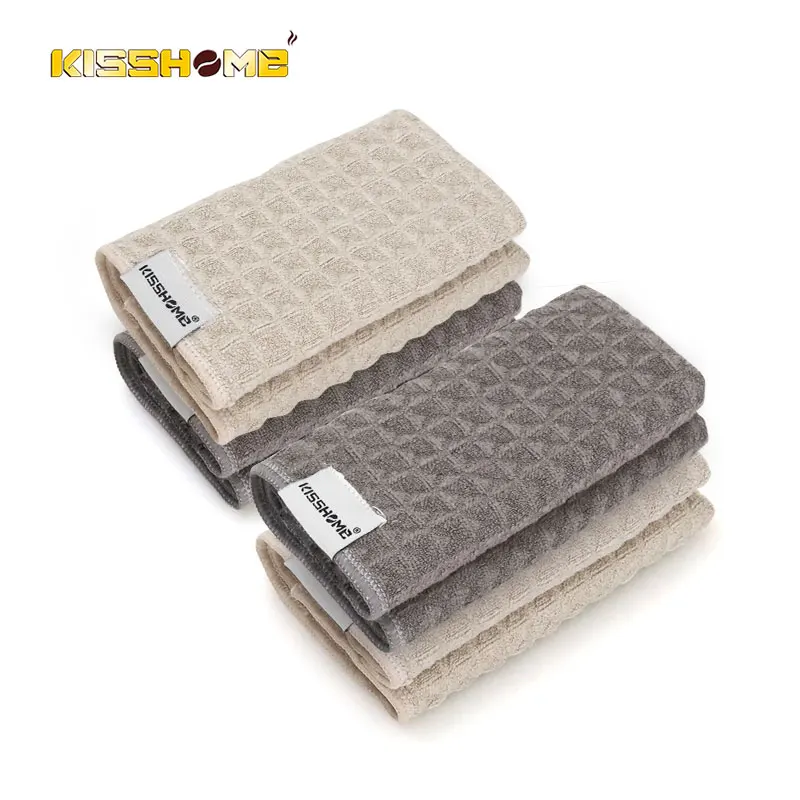 Coffee Bar Cleaning Towel Super Absorbent Espresso Microfiber Clean Cloths Professional Home Barista Tools Kitchen Accessories