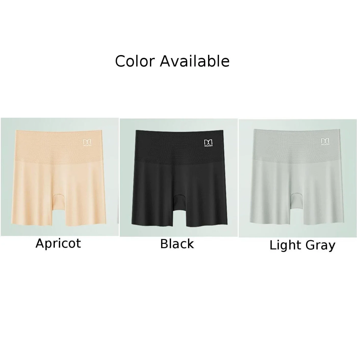 Womens Ice Silk 3 In 1 하이 웨이스트 엉덩이 리프팅 통기성 안전 바지 통기성 복서 숙녀 친밀한 란제리