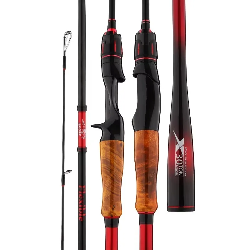 

1.98m - 2.4m L ML M MH Spinning Fishing Rod Tips Ultralight Spinning Casting Rod