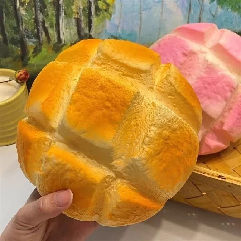 Pan Blandito de Simulación de Alimentos, de Levantamiento Lento y Aromatizado, Juguete Antiestrés y de Descompresión, Caja Sorpresa para Alivio de la Ansiedad en Adultos