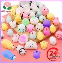 Decompression Toys Cute Animal Antistress Decompression Mochi Toy Luminous Pinch Music Stress Relief Luminous Toys Kids Gifts