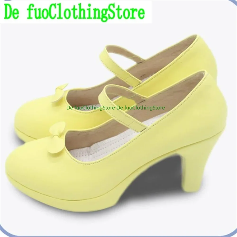 KAngel NEEDY GIRL OVERDOSE Cosplay Shoes Boots Game Anime Party Halloween Christmas DefuoClothing Shoes Store