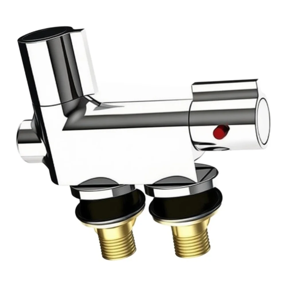 Thermostatic Shower Mixer for Caravan Bidet Sprayer Bathroom Vertical Mounting Designed for Campers Yachts Boats and Marine