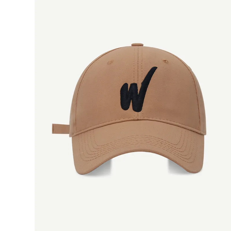 

Four Seasons Cotton Letter W Casquette Baseball Cap Adjustable Snapback Hats for men and women 158