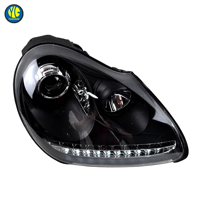 Wholesale Head Light Assembly Headlights for Porsche Cayenne 955 Headlight 2003 2007 Car LED Head Light Upgrade Head Lamp DRL