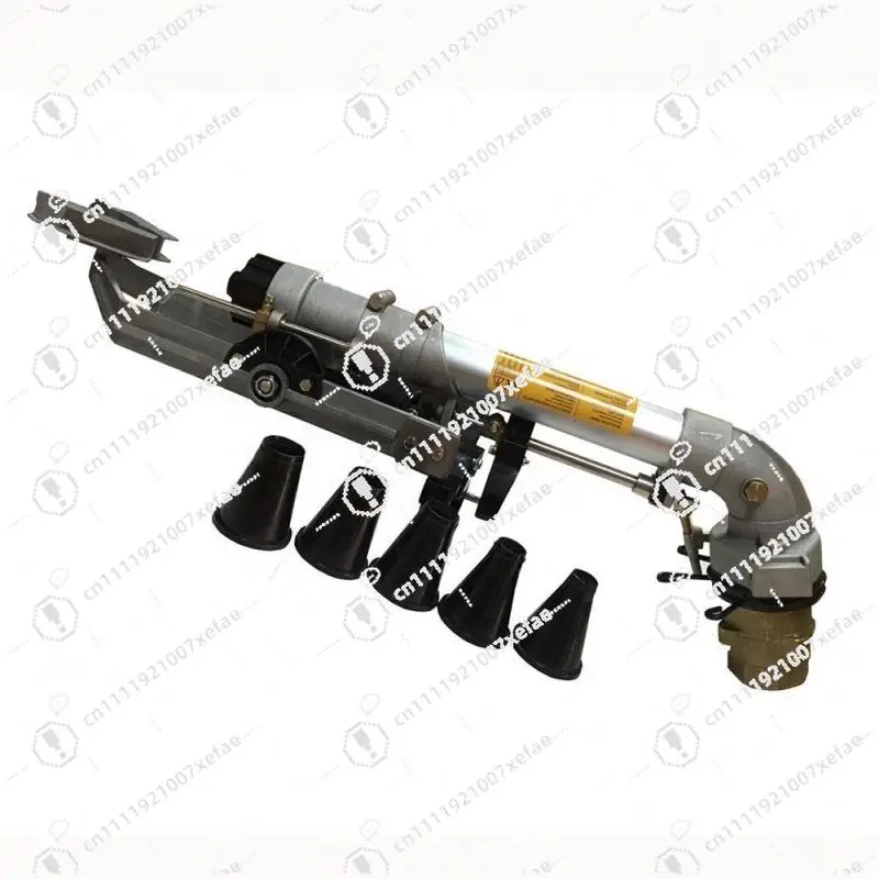 Remote High Pressure Water Irrigation System Rain Gun Spray Automatic Metal Sprinkler