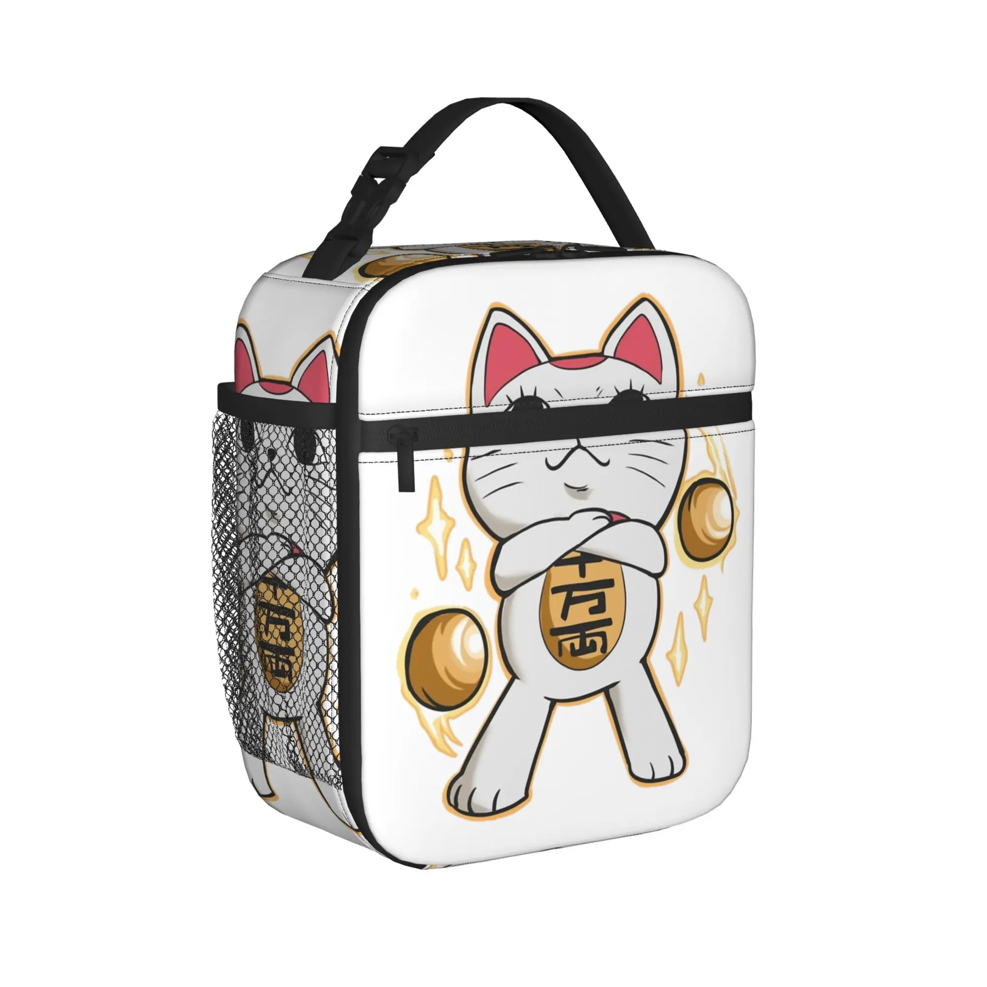 Anime Dandadan Turbo Granny Cat Thermal Insulated Lunch Bag for Picnic  Portable Food Bag Container Cooler Thermal Lunch Boxes