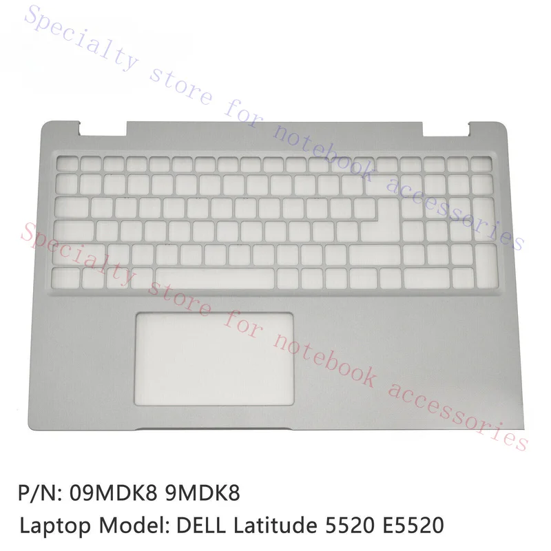 FFF+ New 09MDK8 9MDK8 For DELL Latitude 5520 E5520 Palmrest Upper Case KB Bezel Cover