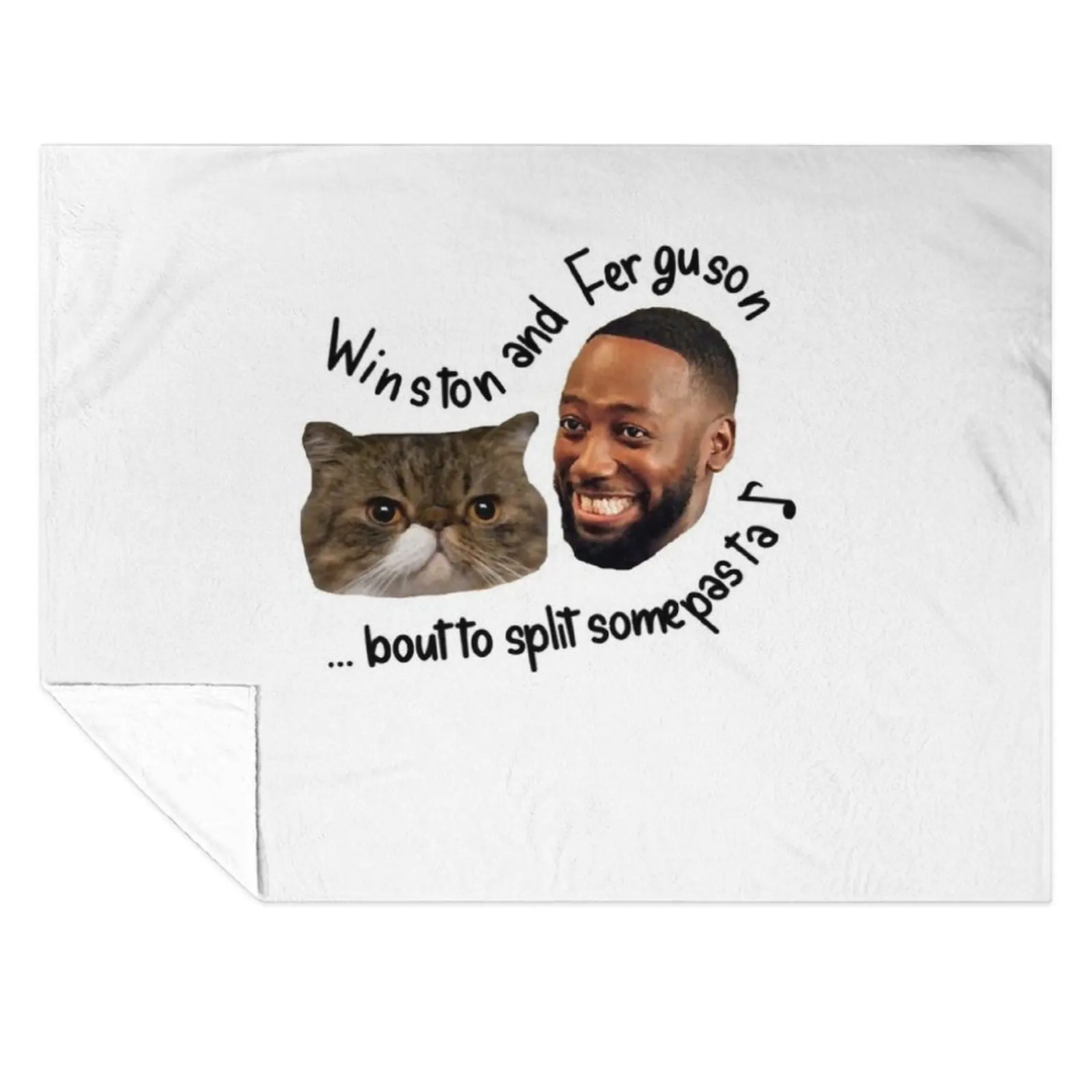 

Music Retro New Girl Winston And Ferguson Gifts Music Fans Throw Blanket For Decorative Sofa funny gift Moving Blankets