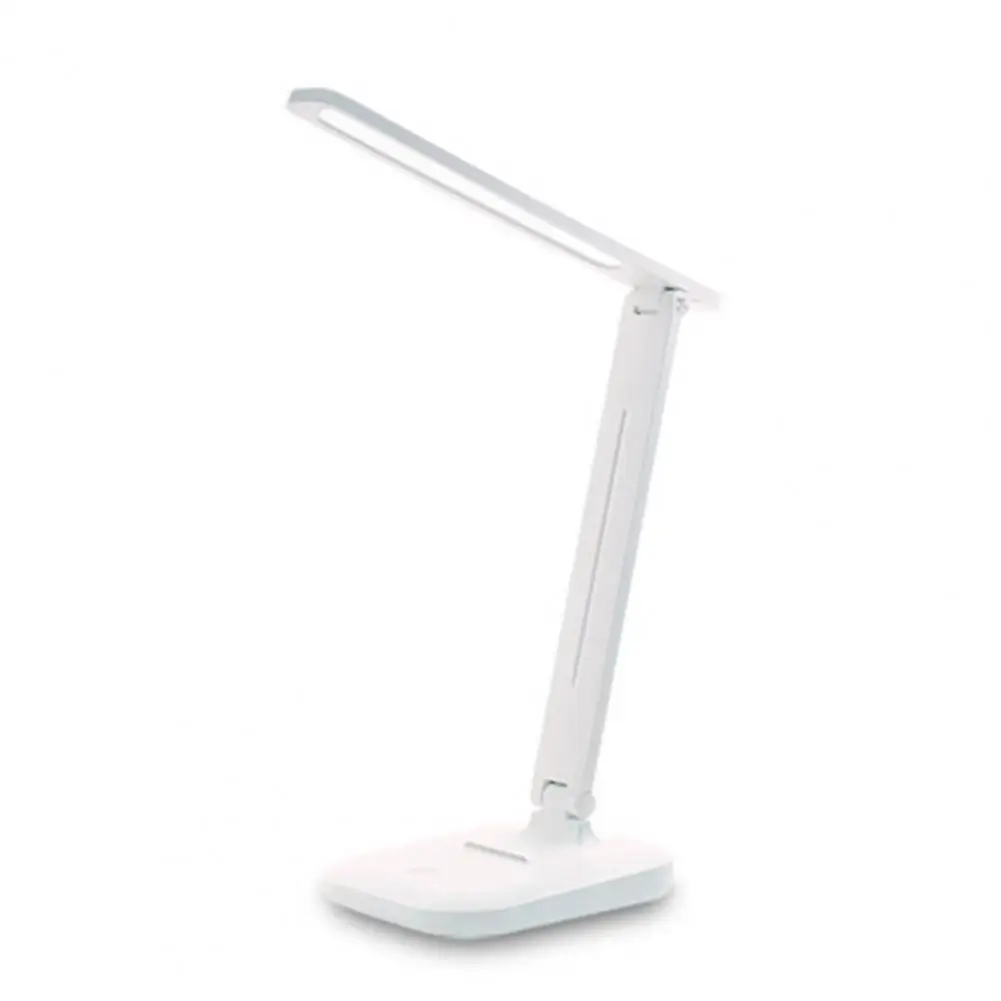 Lámpara de escritorio de brillo ajustable, lámpara de escritorio de altura ajustable, lámpara de escritorio Led recargable con Control táctil plegable para dormitorio