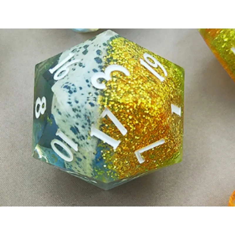 

Набор кубиков из смолы Cthulhu TRPG, многогранные DND, ролевые игры, игральные кости, 7 шт., инструмент для развлечений в времени для отдыха