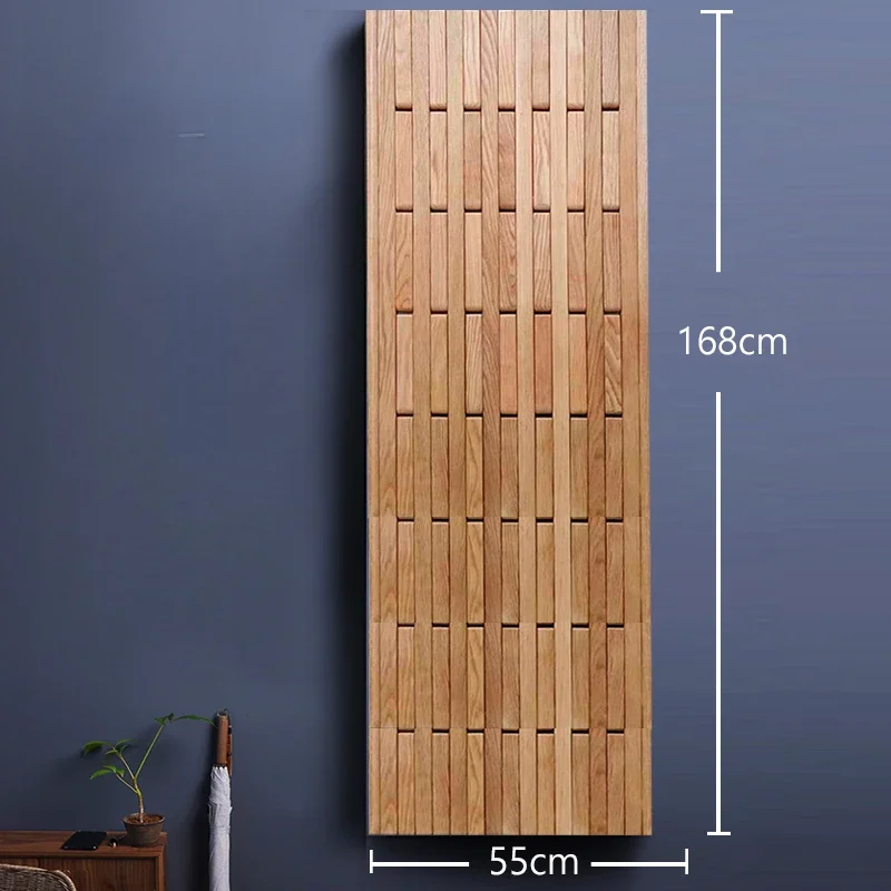 Perchero grande Interior, muebles nórdicos de madera, colgador de pared para colgar ropa, accesorios de pared de lujo, gabinetes para sala de estar