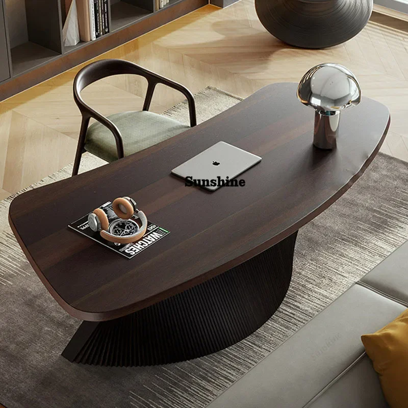 Crafts Reception Office Desk Aesthetic Decoration Executive Office Desk Minimalist Computer Escritorio Oficina Trendy FurnitureT