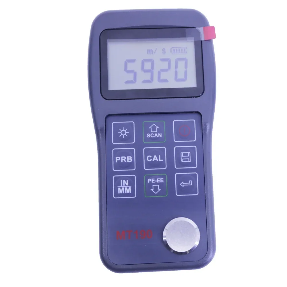 Hot salesMT190 Multi-Mode Ultrasonic Thickness Gauge With Measure The Sound Velocity Of The Object With Known Thickness Function