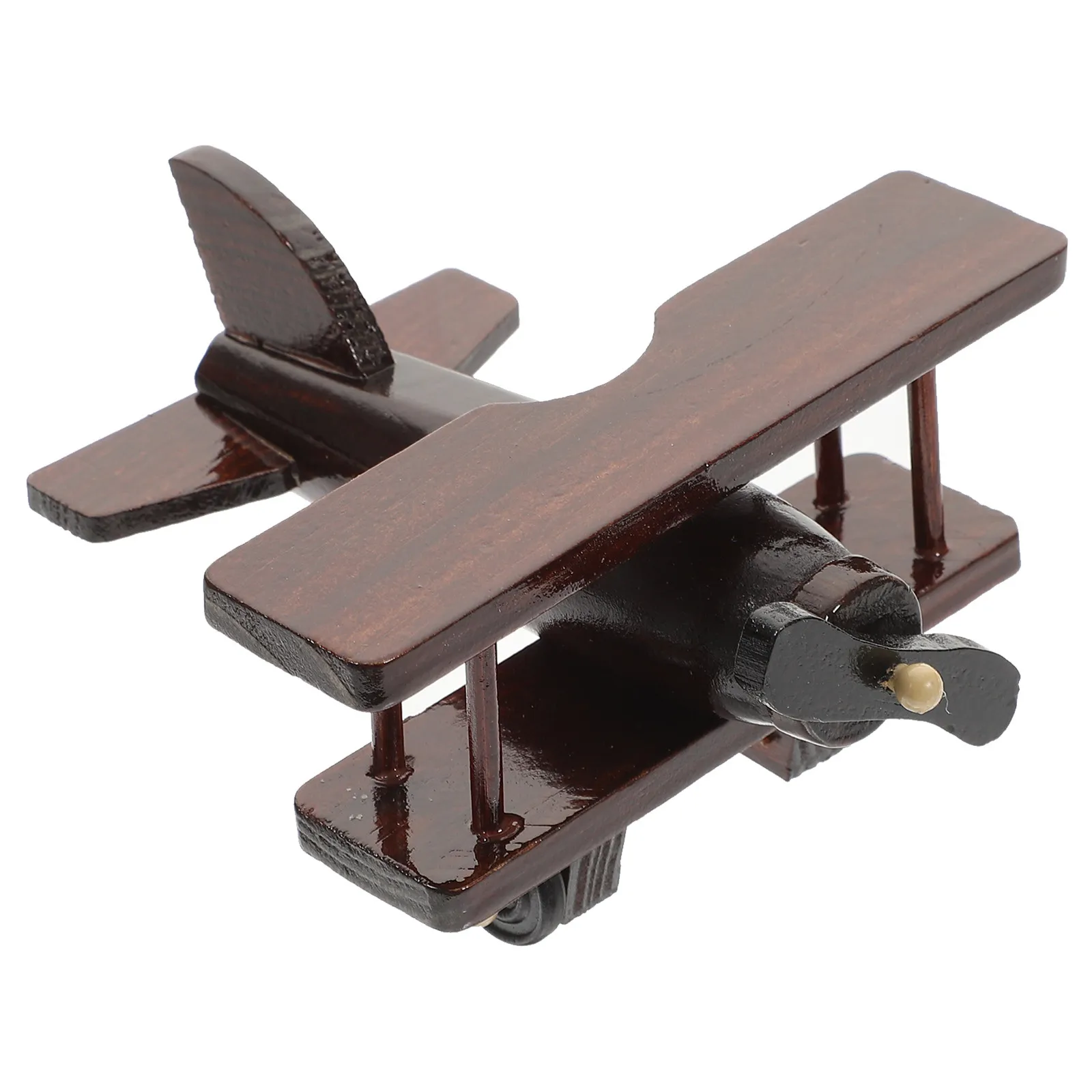 

Vintage Wooden Helicopter Kids Wooden Plane Helicopter Decorative Kids Learning Wood Airplane Vintage Wood Plane