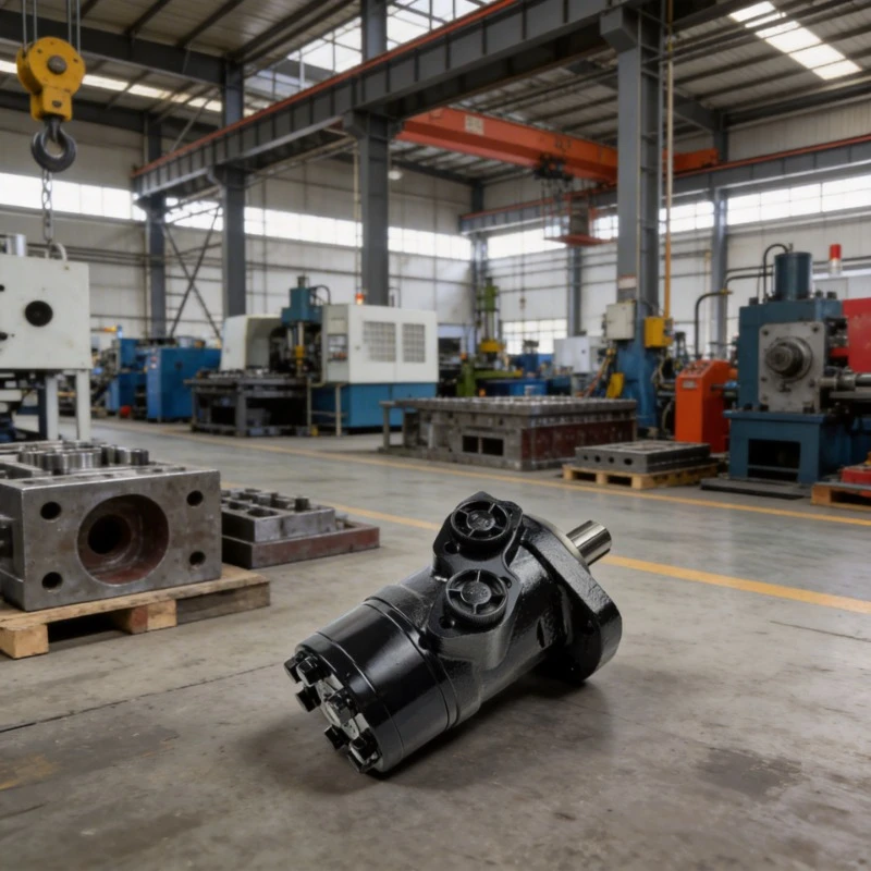 Mold Hydraulic Cycloid Oil Motor BMR-50 80 100 160 200 250 315 400 500 High Efficiency Silent Operation