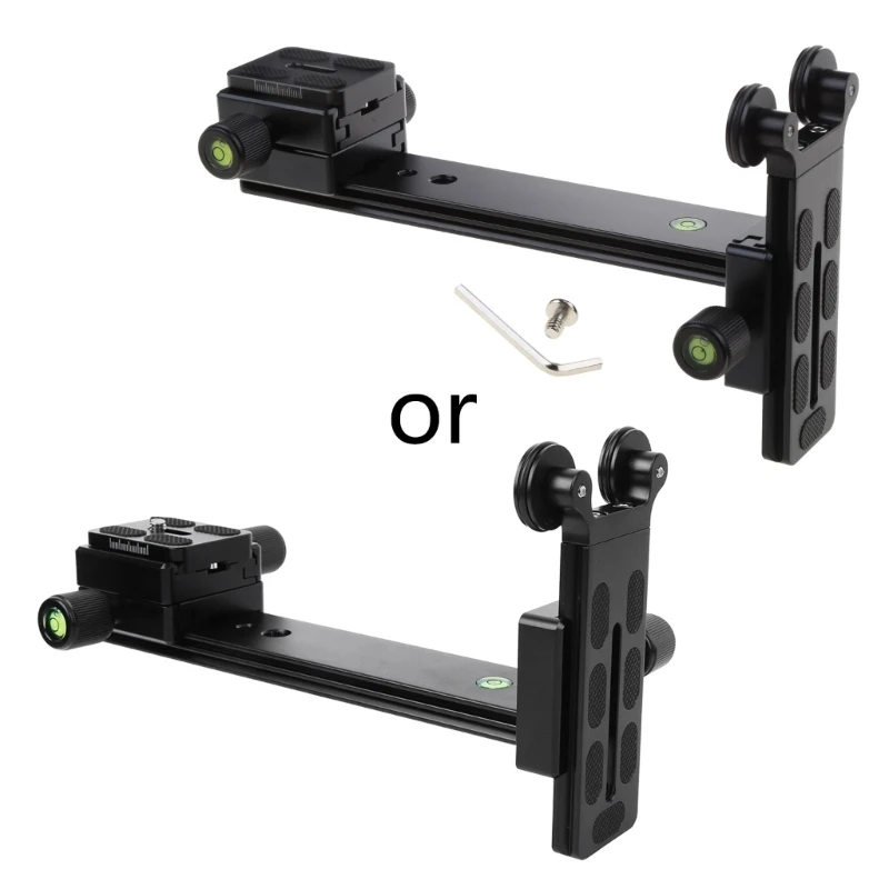 L-200 Опорный кронштейн для телеобъектива Длиннофокусный держатель с резьбой 1/4 и 3/8