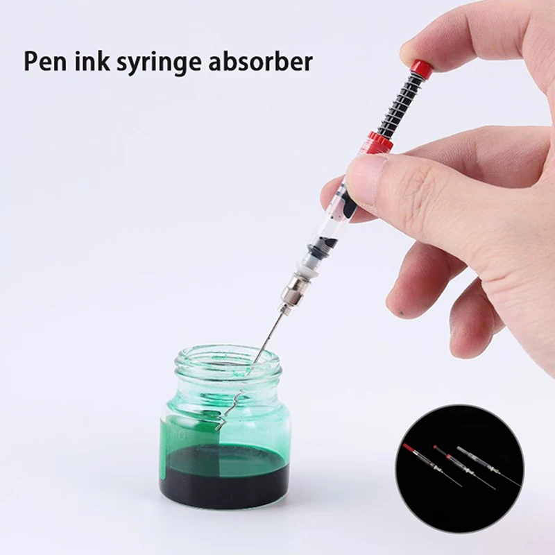 Ink Cartridge Filler Fountain Pen Suction Device Tool Office School Supplies