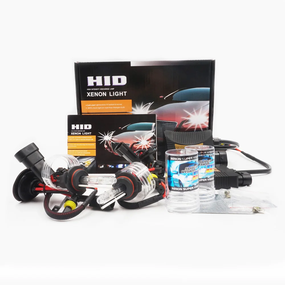 Automotive HID Xenon Light Kit DC Series - Single Bulb for H8 H9 H11 9005 9006