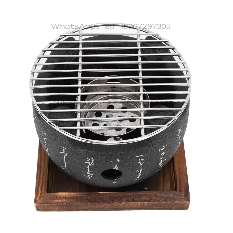 griglia-portatile-in-lega-di-alluminio-a-riscaldamento-rapido-mini-barbecue-rotondo-per-famiglia-e-pasti-all'aperto