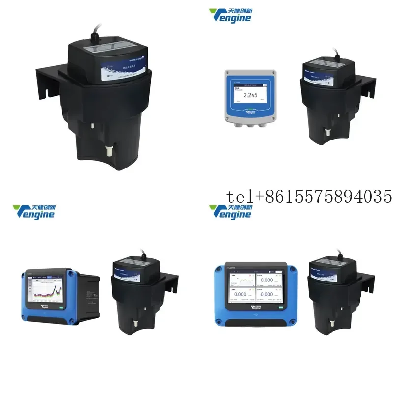 hot Tengine Online Turbidity 0-2NTU Range 0.02NTU Precision DC 9-27VDC Powered 1 Minute Response Time Water Quality
