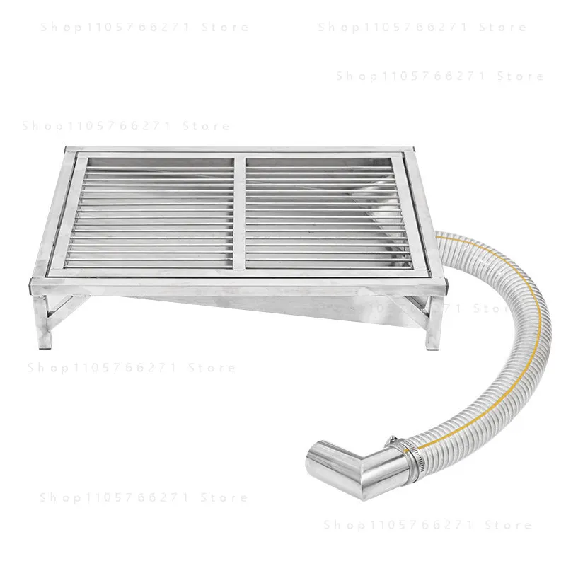 304 Stainless Steel Automatic Flushing Dog Toilet Indoor Straight-Through Sewer Pet Bedpan Urinal Medium And Large Dogs