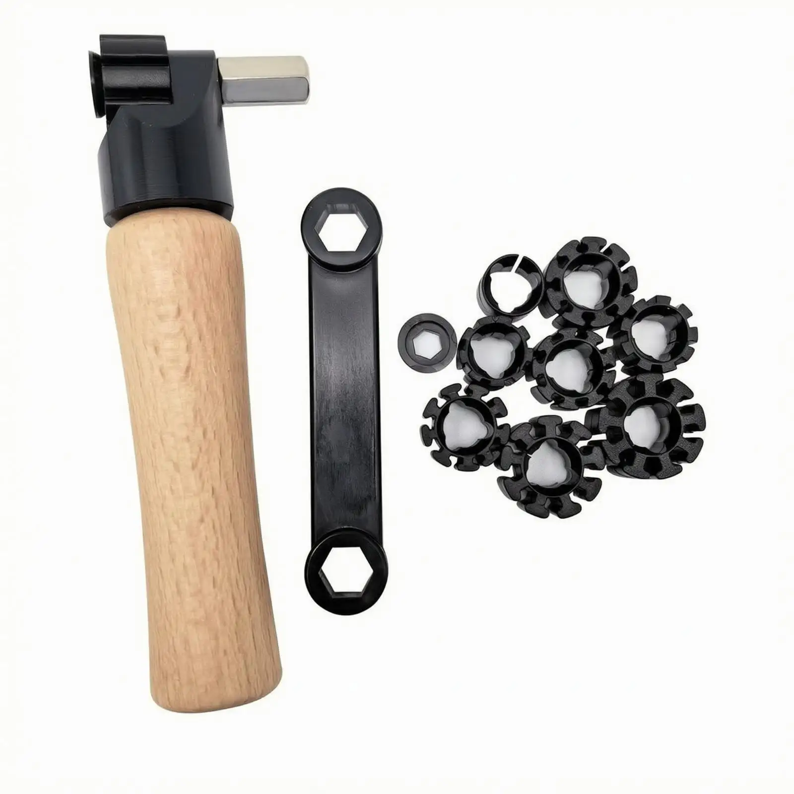Band-Setting Clamp Ergonomic Jewelry Band Clamp Holder Adjustable Tool Handheld for Jewelers