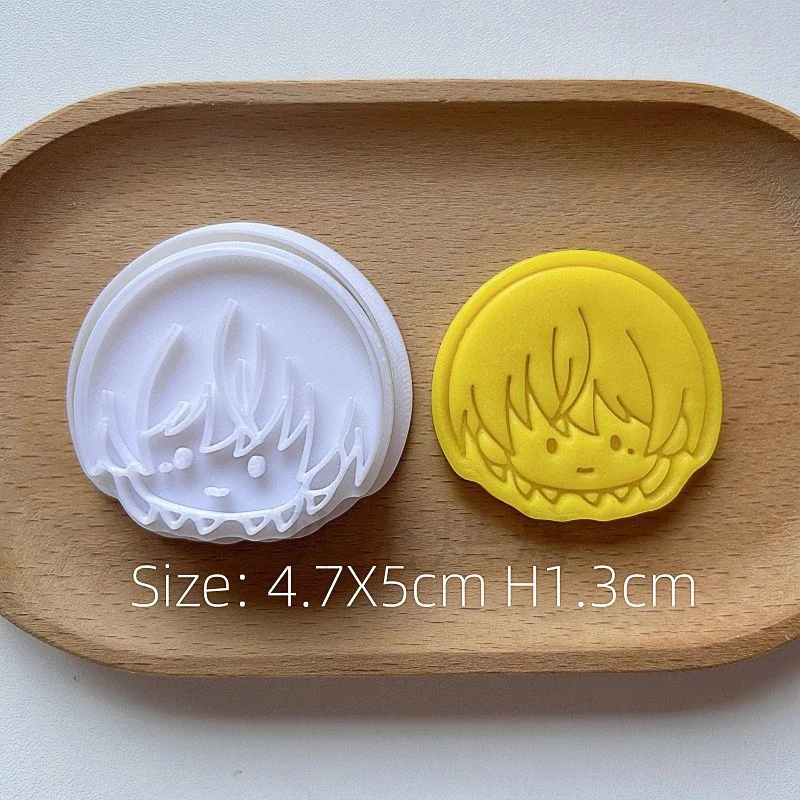 مشروع Sekai ساكي آلة قطع البسكويت أنيمي شخصية الصورة الرمزية الخبز البسكويت كعكة الخبز الشوكولاته قالب الكعكة الملحقات