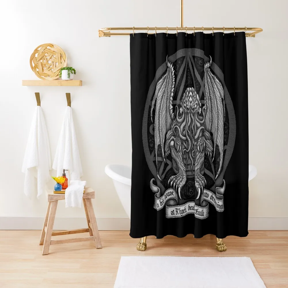 

Cthulhu Sigil - Azhmodai 2021 Shower Curtain Window Waterproof Bath And Anti-Mold Waterproof Shower Shower Waterproof Curtain