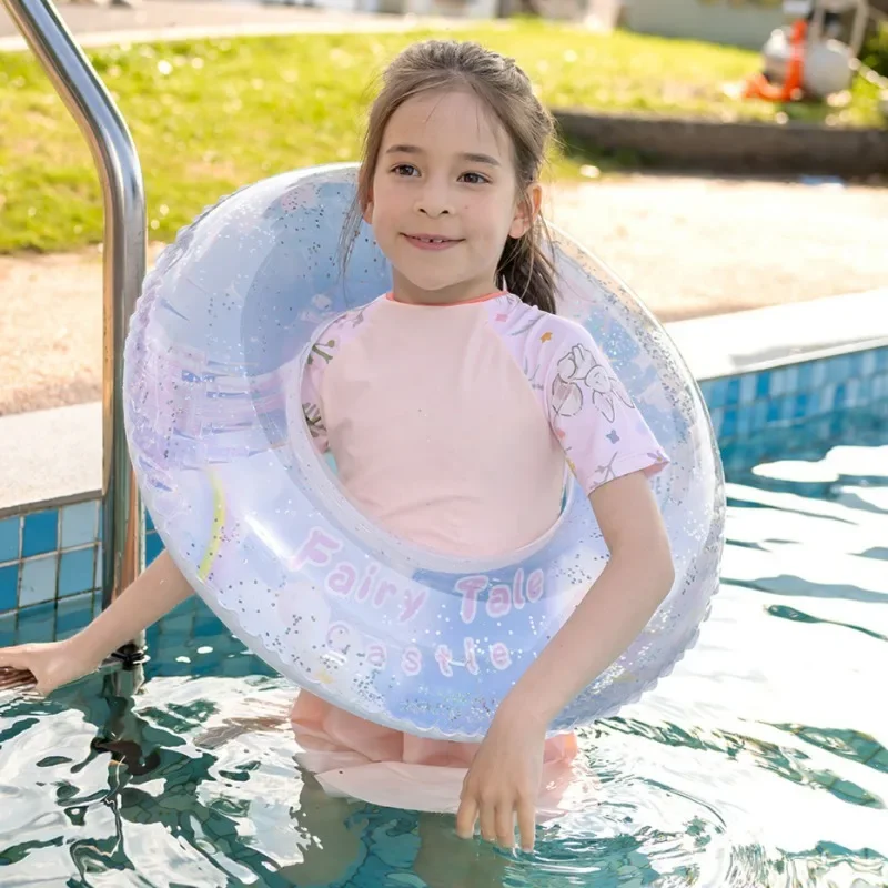 꿈꾸는 성 풍선 장난감 여름 풀 수영 반지 PVC 두꺼운 부동 물 장난감 어린이 성인을위한 야외 풍선 장난감