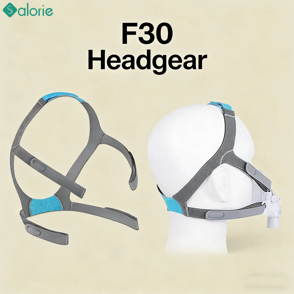 

1-5PCS F30 Replacement Headgear for AirFit F30 Ventilator Mask Adjustable Strap for Secure Comfortable CPAP Therapy Fit Support