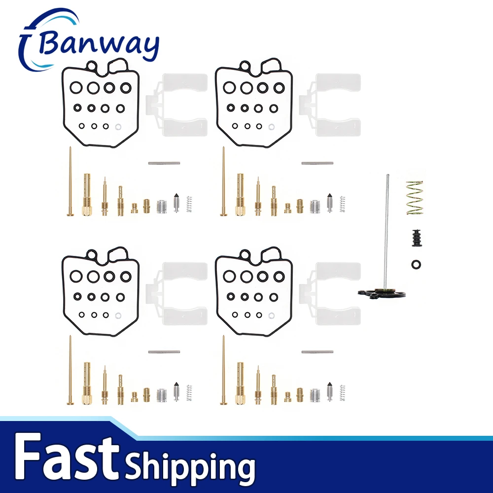 

4 Pcs Carburetor Repair Kit for Honda CB650 CB650 CB650C CB650SC-US 1981-1982