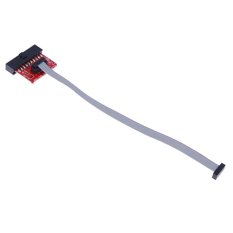 Jlink ARM-JTAG-20-10 어댑터 보드, J-LINK, v9, v8, 2.54mm, PIN 0.1, 1.27mm