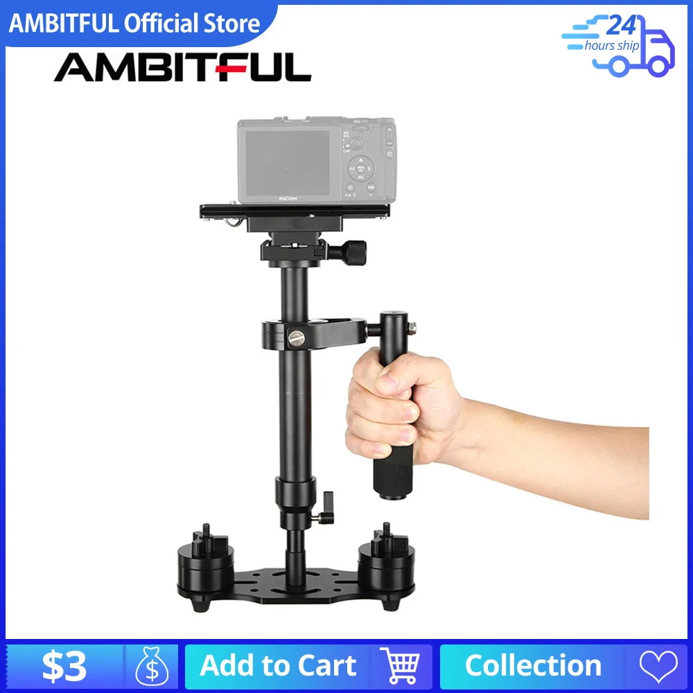 

S40 40CM Handheld Steadycam Stabilizer For Steadicam Canon Nikon GoPro AEE DSLR Video Camera