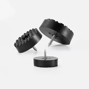 Weiche Gummi -Laufbänder für Möbel, Couchtisch, Sofa, erhöhter Höhe der Höhenstuhl, Anti -LIDEN, 32 PCS 8 Hauptverkäufe erhöhen mobile Füße - №1