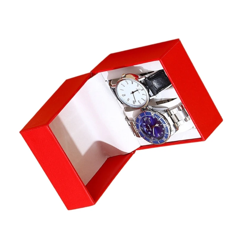 Watch Box Plastic Watch Case Watches Display Box Watch Plastic Material Perfect for Watch Display