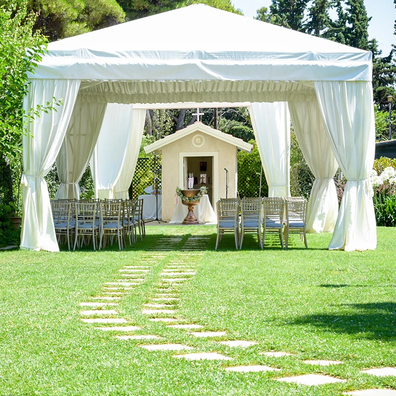 

High-quality Aluminum Wedding Tent, Windproof, Waterproof, Aesthetically Pleasing, Customizable