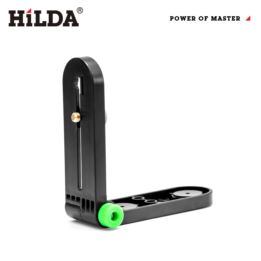 HILDA Mini Laser poziom wspornik ścienny regulowany 180 ° dla 1/4 \