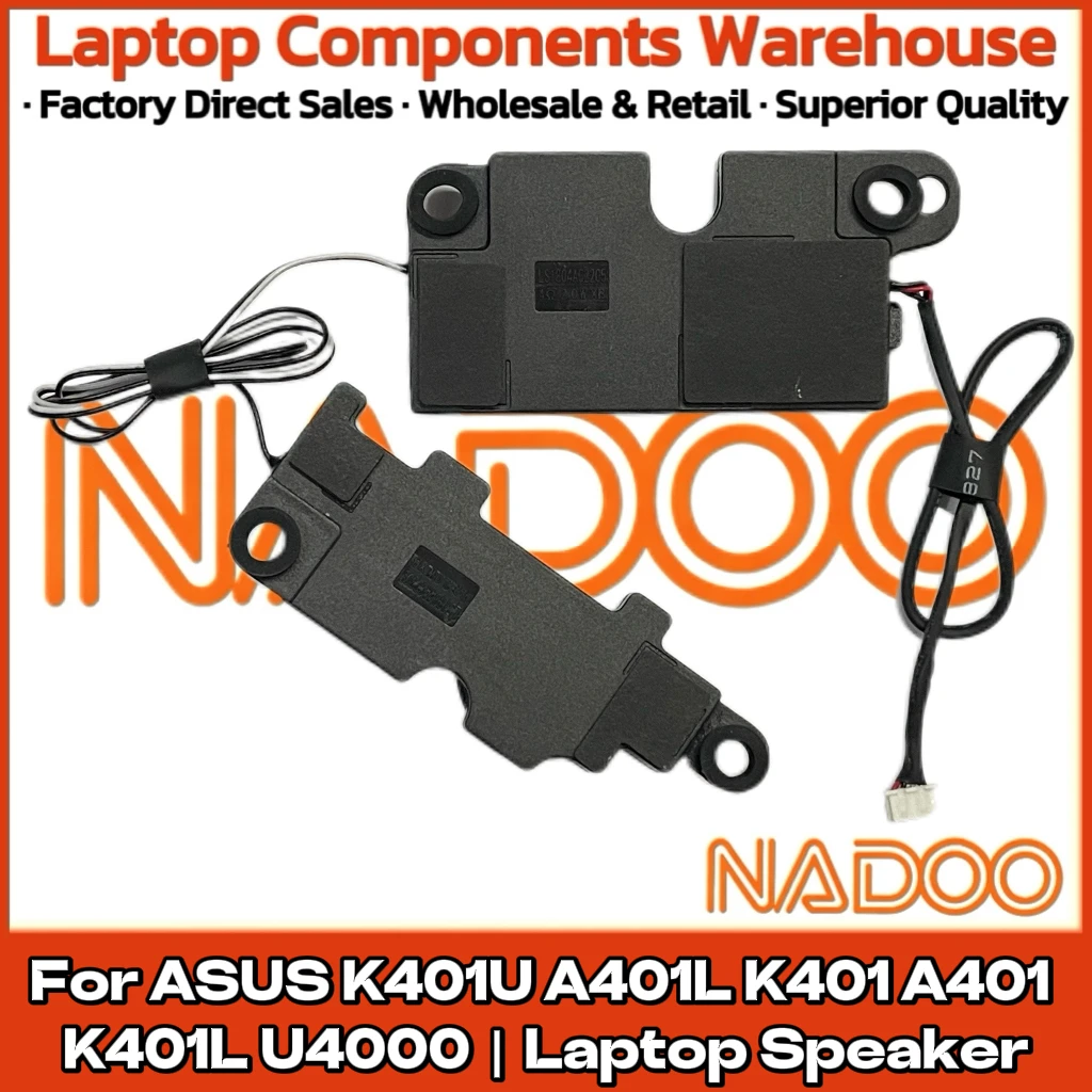 新しいオリジナルノートパソコンスピーカー内蔵ホーンオーディオ-asus-k401u-a401l-k401-a401-k401l-u4000用-内蔵左右スピーカー