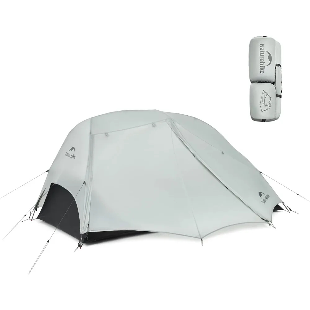 

Naturehike Star River UL 2-Person Lightweight Camping Tent with 15D Silicone Coated Fabric, Weighs 50.82oz and Compact