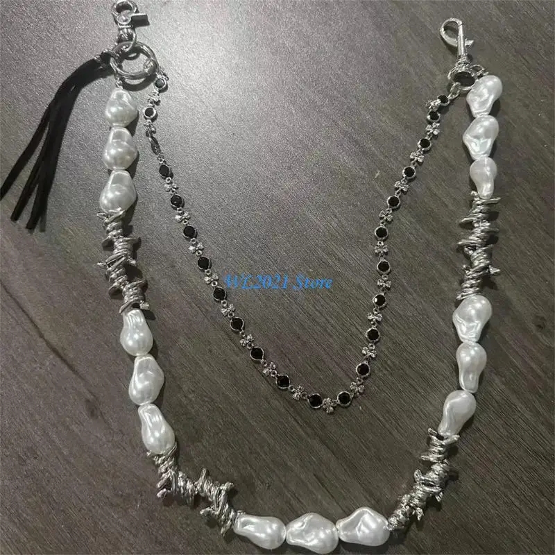 G5GC Metal Pearls سلسلة الخصر سلسلة من سبائك الملموس